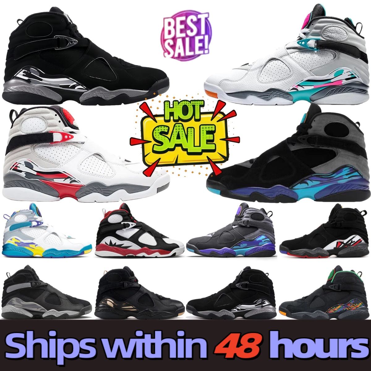 2026 designer free shipping Mens High Gunsmoke 8s 8 Basketball Shoes Sneakers Leather green Statue Anthracite man Training sports shoes 36-47