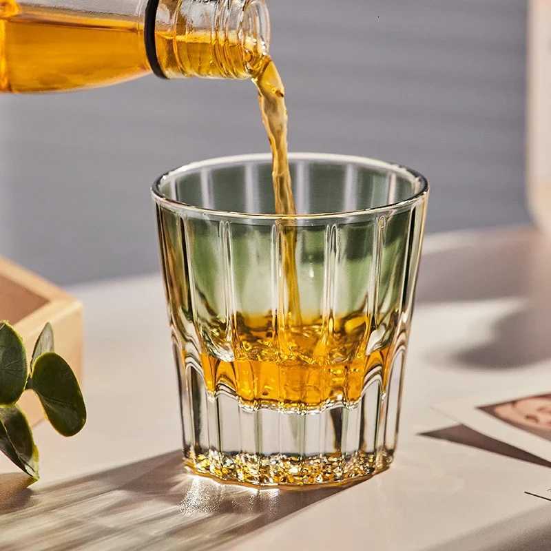200ml Creative Drinkware Elegant Glass Glasses Star Mangle Rock Water Cups for Party Bar Home Luxury Crystal Glass Whiskey Glass C251126
