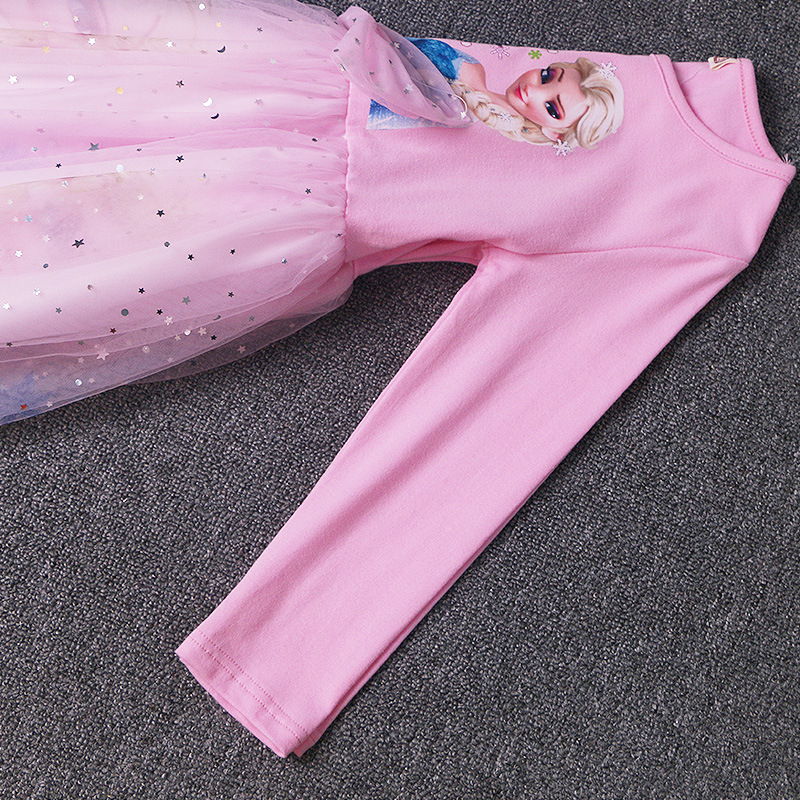 DISNEY baby girl designer clothes infant designer clothes Elsa princess dress Holiday dress for little girl dress birthday outfit comfortable and soft