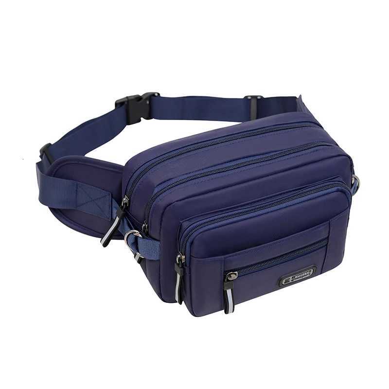 Mens waist bag multifunctional toolkit wear-resistant mobile phone bag running bag leisure outdoor sports waist bag large cT251126