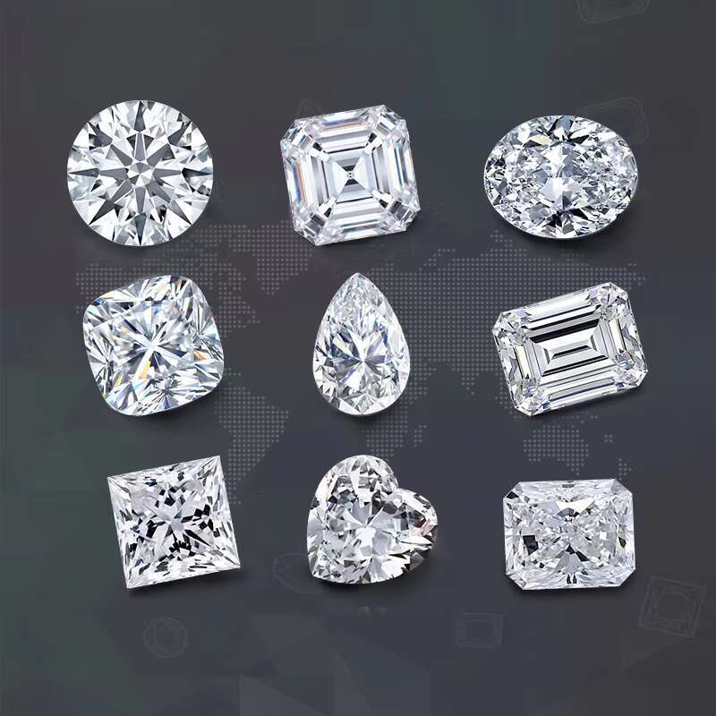 IGI GIA Certificate 4CT 5CT 6CT Wholesale Lab Grown Diamond HPHT CVD Lab Grown Diamond