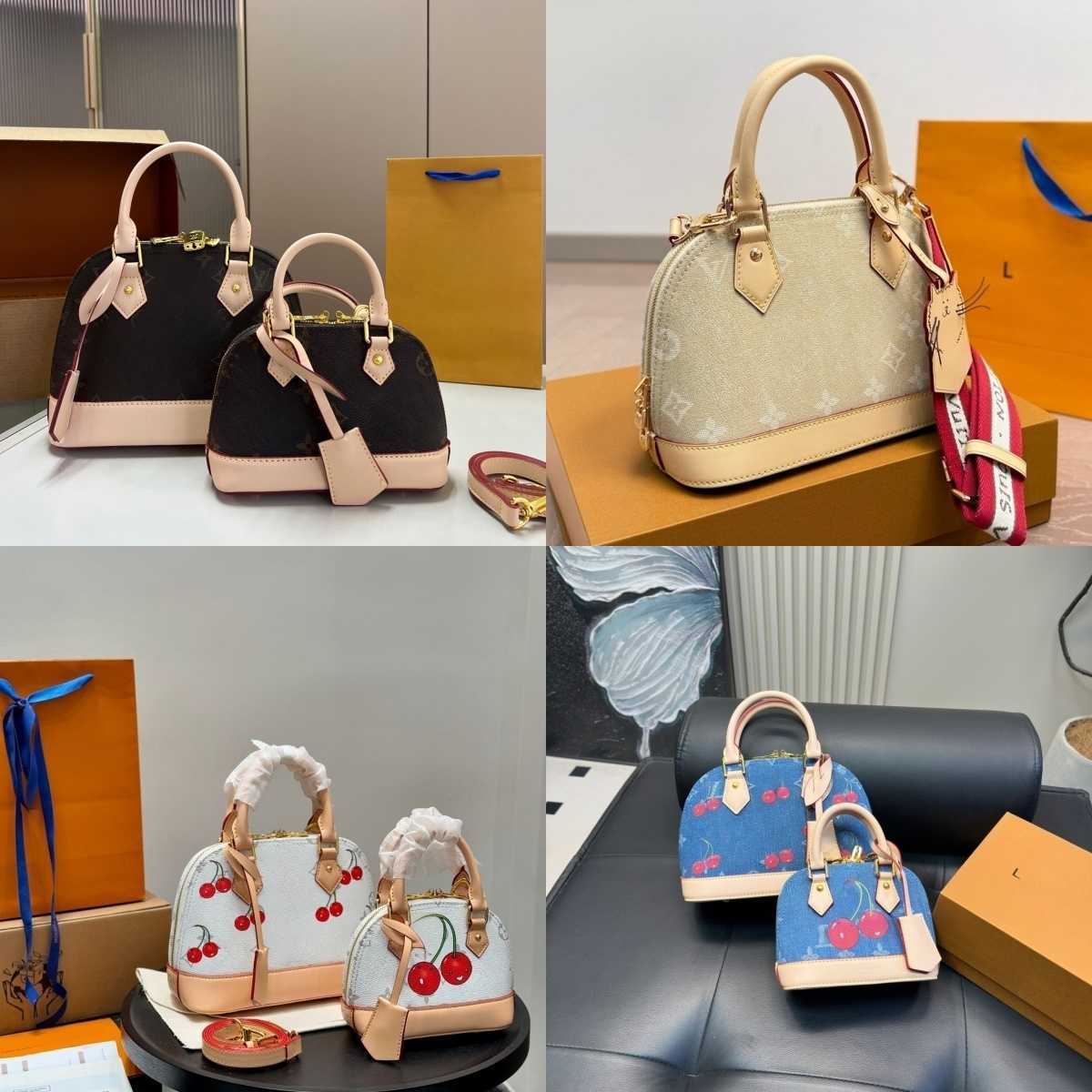 Shoulder Bags Designer grace coddington bag catogram cat pattern bag Fashion Alm BB shoulder bag woman Leather Teddy shell bag fashion Retiro handbags17cm 24cm