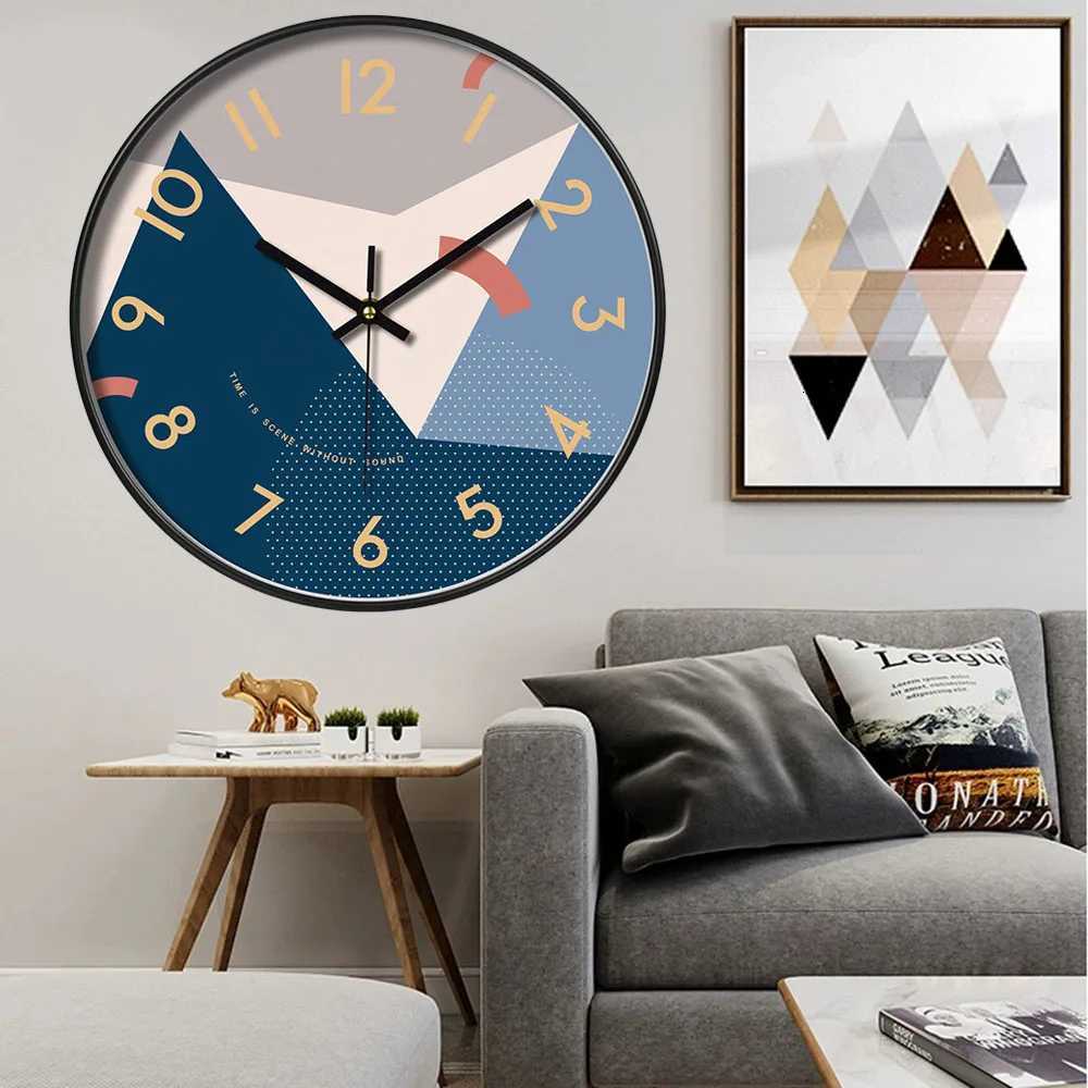 8 Silent European And American Style Wall Clock For School Office room Bedroom Kitchen Living Room Decorative Clock C251126