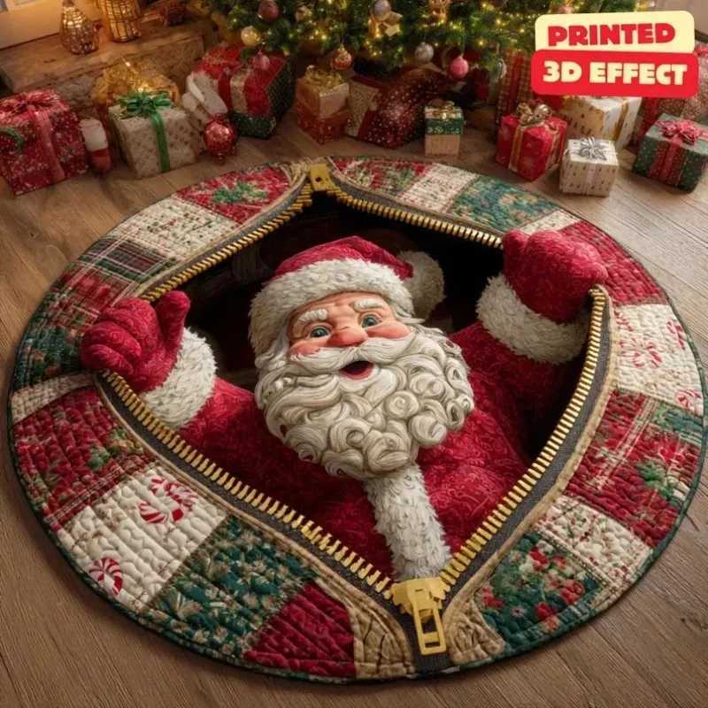 Christmas Gingerbread Man Printed Rug Snowman Christmas Welcome Mat Christmas Home Decor Holiday Indoor Rug Christmas DoormatM251126