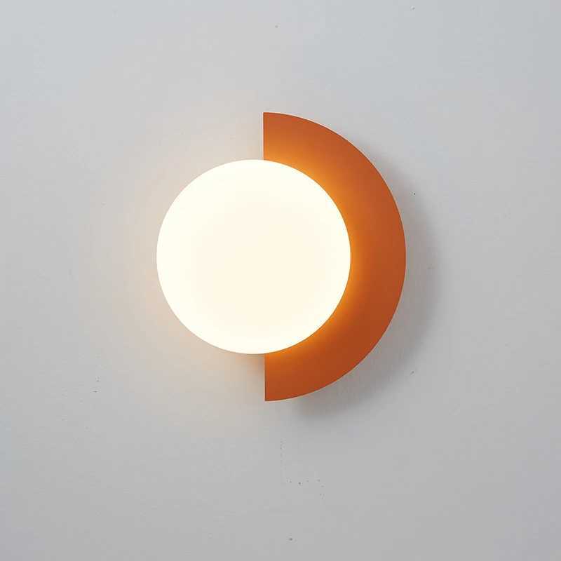 Modern Minimalist Rotoplastic Wall Lamp Bedroom Bedside Lamp Living Room Background Wall Lamp Corridor Balcony Stair Lamp M251126