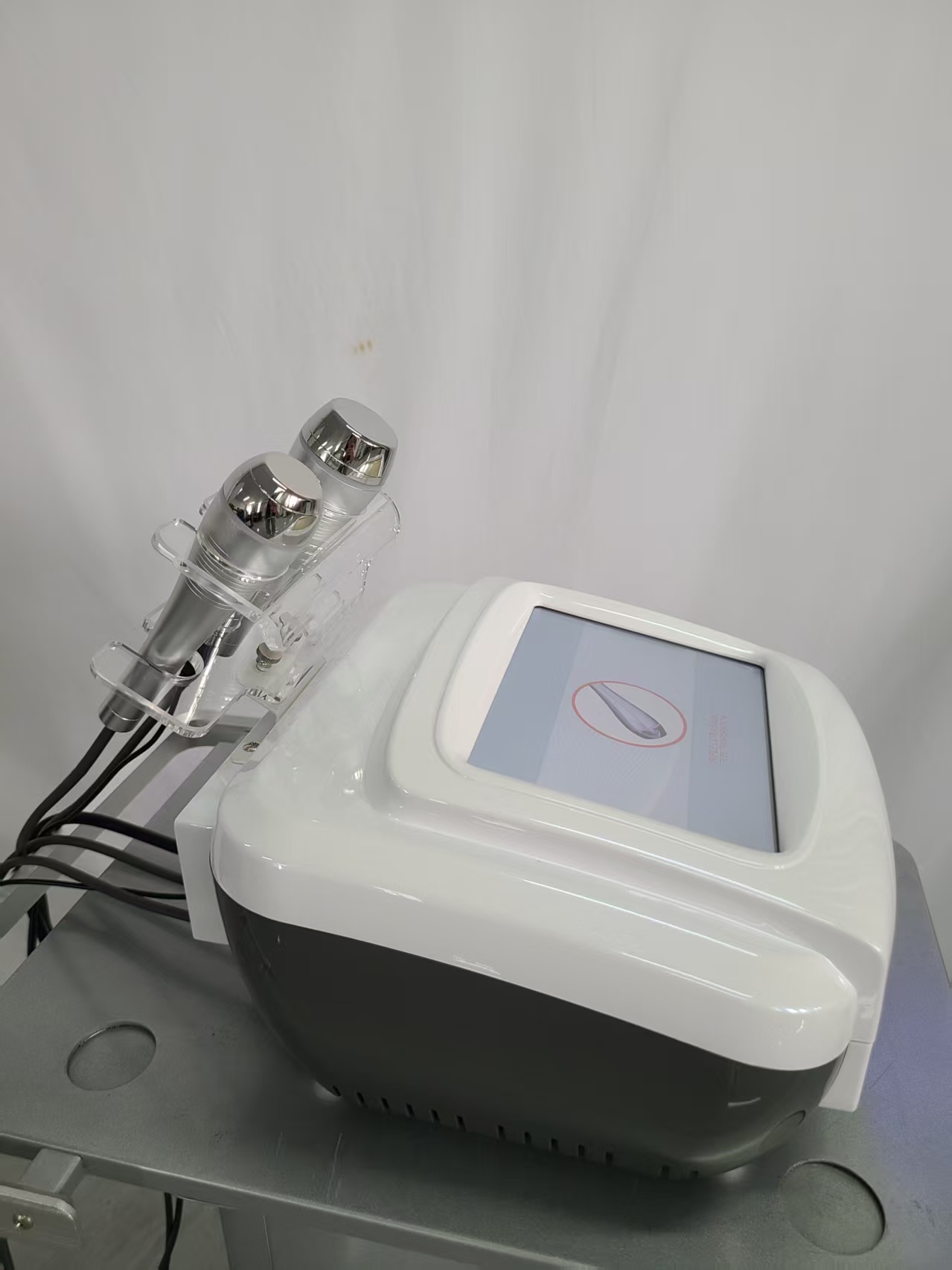 Professional Ultrasonic Electroporation Facial Device with Tripolar Ultrasonic Technology for Deep Skin Penetration and Active Ingredient Absorption N