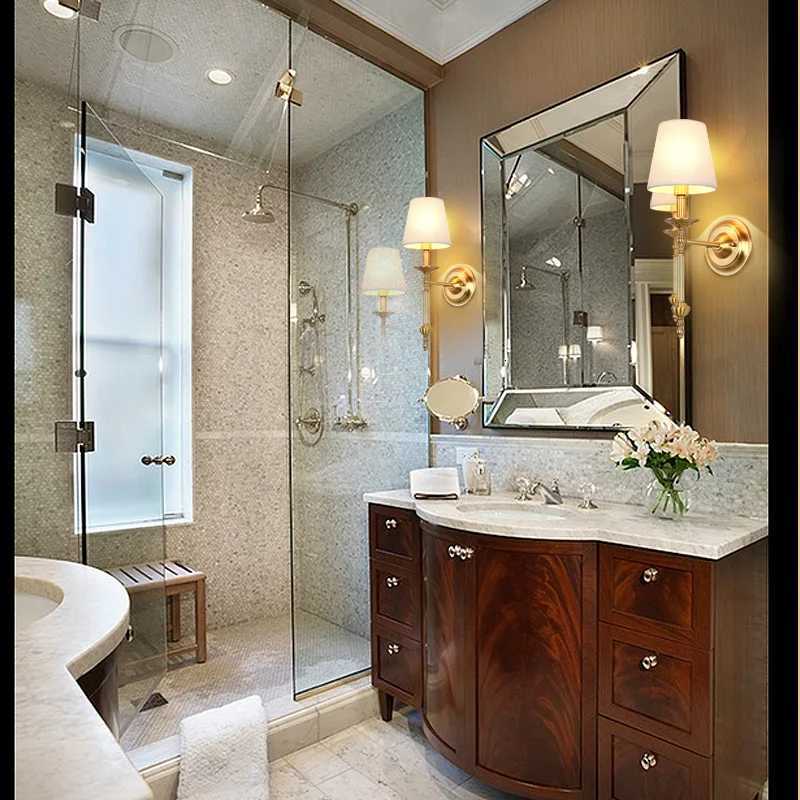 Arandela De Parede Copper Vintage Wall Lamp Lights For Home Living Room Home Lighting LED Wall Sconce Wandlamp M251126