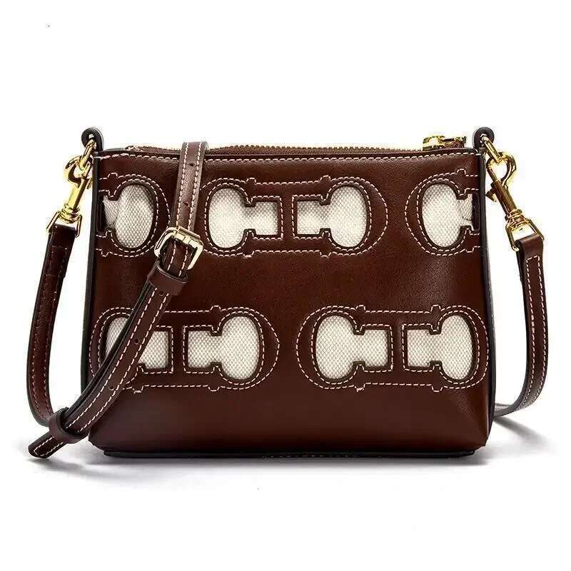CH Temperament Crossbody New High Quality Brand Designer Simple Atmosphere Hollow Design Women's Shoulder Beach Bag