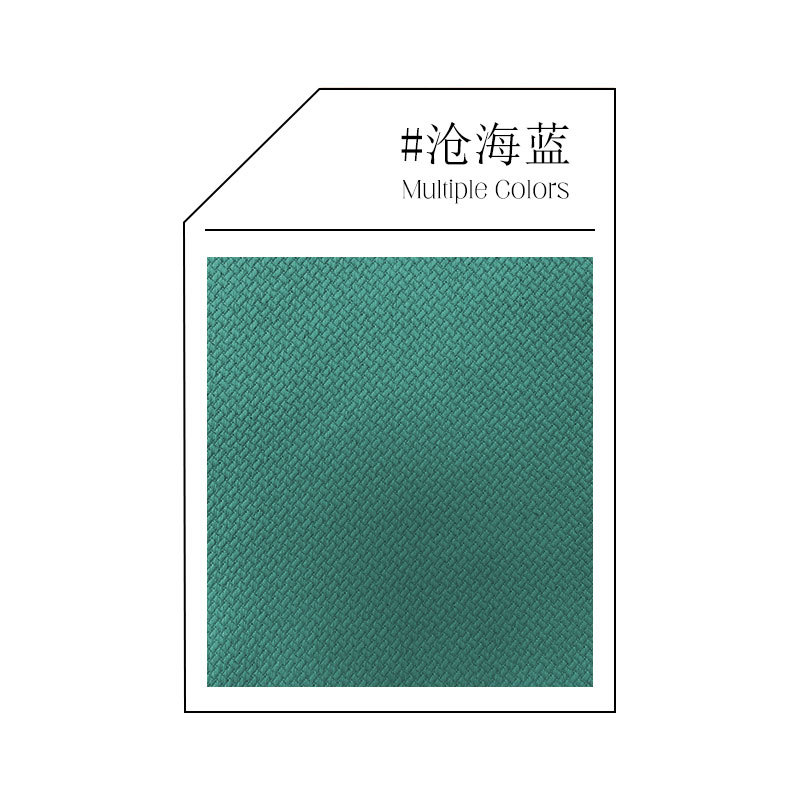 T0429 milk tea color simple cotton and linen high blackout curtains home decoration hotel project bedroom double-sided jacquard mira cotton curtain