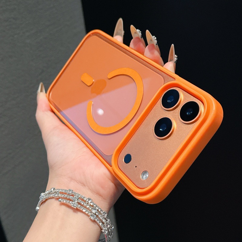 Luxury Magnetic For Magsafe Wireless Matte Armor Shockproof For iPhone 17 Air 16e 16 15 14 13 11 Pro Max XS 8 Plus Samsung S25 Edge S24 FE S23 S22 Ult