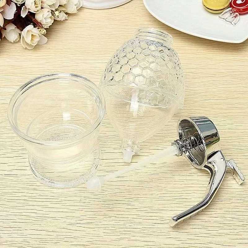 Honey Squeeze Storage Kitchen Honey Container Dispenser Honey Syrup Dispenser Pot Vintage Honeycomb Bottle Y251126