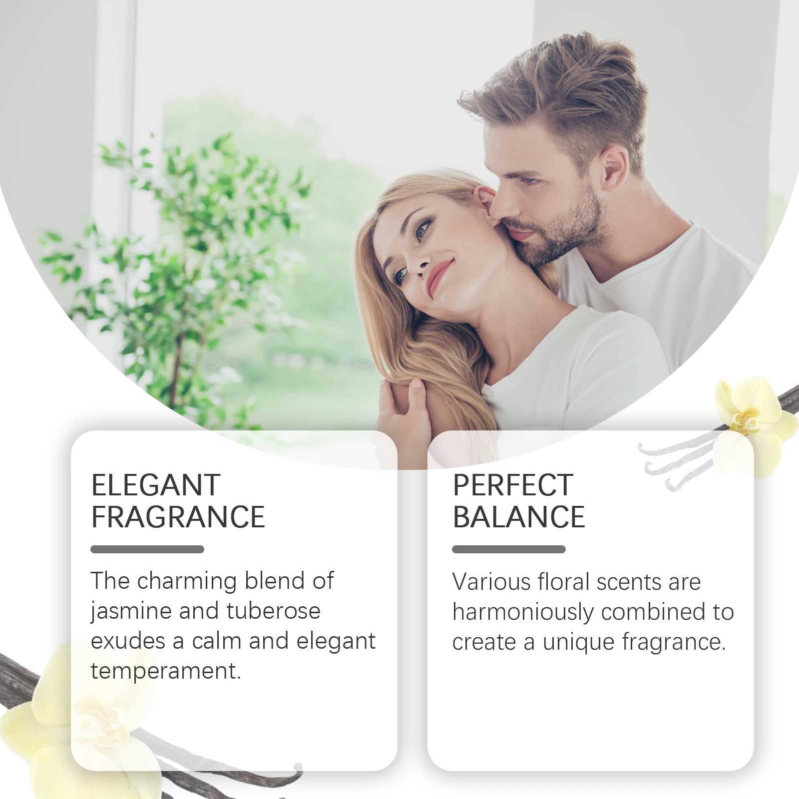 Roxelis Vanilla Perfume for Women Arab Elegant Scent Long-Lasting All-Day Mild Charming Portable Fragrance for Daily/Party C251126