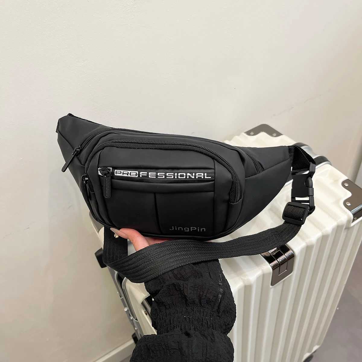 Fanny Pack Small Crossbody Bags Waist Bag Pockets Sling Chest Bag Travel Sport Shoulder Pack Messenger Bags Purse Belt BagT251126