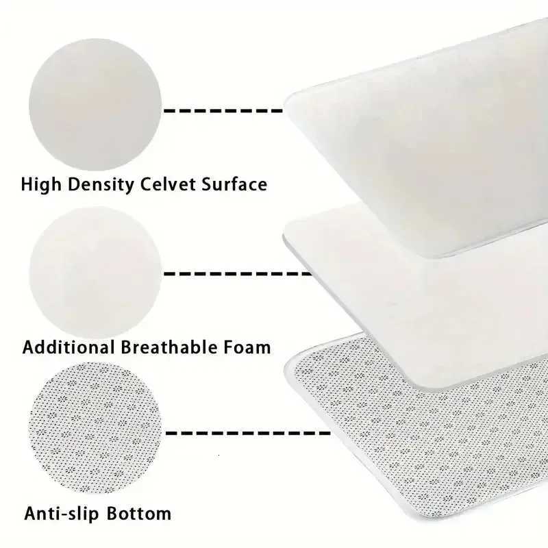 1pc Christmas Pink Mat with Gifts Holiday indoor and outdoor rear front door welcome mat winter door matM251126