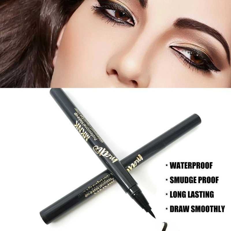 Black Ultra-Fine Tip Liquid Eyeliner Pen Lasting Waterproof Matte Eye Liner Smudge-Proof Quick-Drying Eyeliner Pencils MakeupT251126