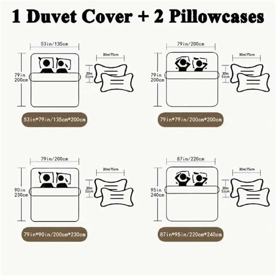 Christmas 3pcs Fashion Duvet Cover Set Plaid Christmas Gnomes Print Bedding Set Soft Comfortable Duvet Cover For Bedroom Guest Room Y251126