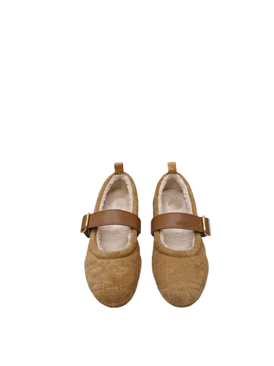 568AAAAA Master Quality Autumn/Winter New Arrival Wool Flat Shoes: Exquisite and Versatile