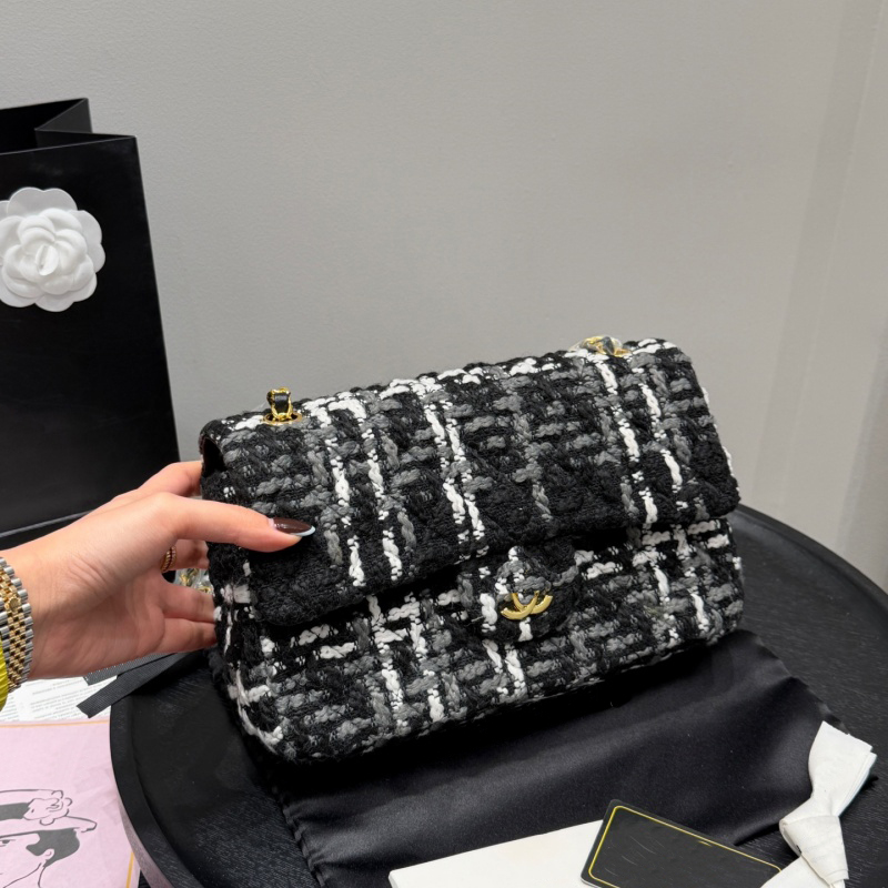 handbag designer luxury shoulder bags sequins purse Pearl crossbody bag Knitting wool fabric Messenger bag Cashmere Chain bag EXW2511261