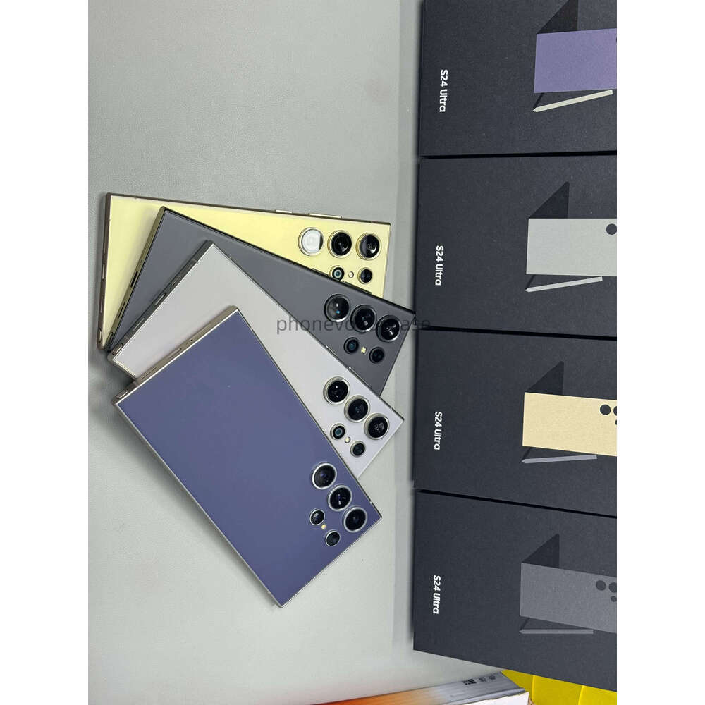 S24 Ultra 5G Cell Phones Unlock 528Gb 1Tb Dual SIM Phone High Definition Camera Android 15 Mobile Fingerprint Face ID