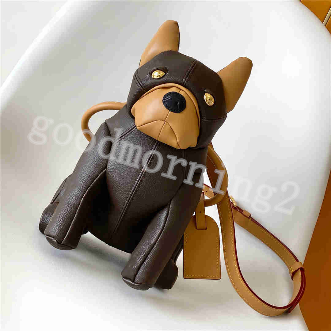 French fighting dog bag designer handbags Co-branded Edition Crossbody pooch bags Retro designers shoulder bags Fashion Luxurys Womens Men Lady girls sport bags