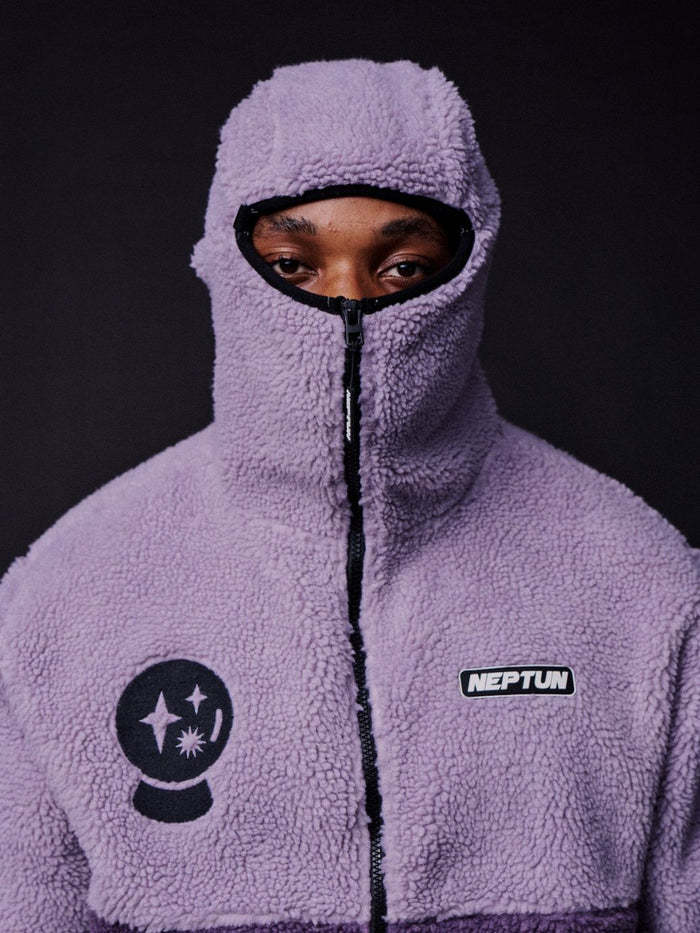 Designer Men's Hoodies Polar Fleece Ninja Mask Zipper With Personalized Embroidery Fashion Brand Rhinestone Jeans Set Hip-hop Retro Trend Y2K Men