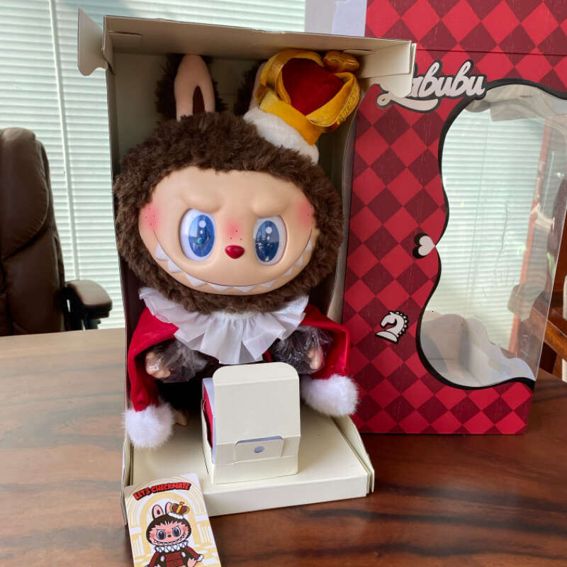Labubu The Monsters Let's Checkmate Series Vinyl Plush Toys Doll King Queen Hanging Card Pendant Keychain PPM New Year Gifts For Girls