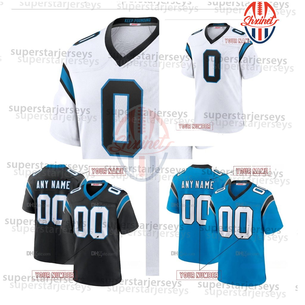 Personalized 2025 Tetairoa McMillan 4 Bryce Young 9 Xavier Legette 17 Jaycee Horn 8 Football Jerseys Custom Any Number Name For Men Women Youth 333