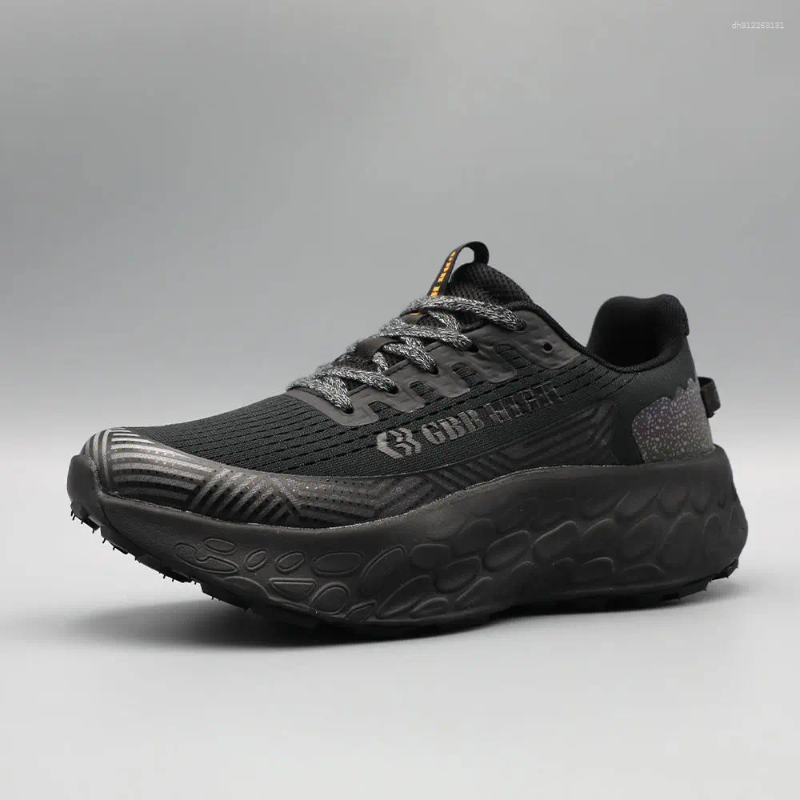 Casual Shoes 2025 Men's Running Anti-slip Sneakers Thick-soled Walking Jogging Fitness