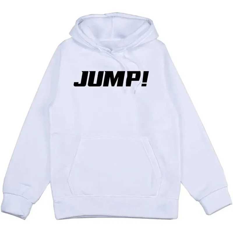 Black and Pink Jump Single Hoodies Korean Girls Band Fashion Sweatshirts Long Sleeve Loose Pocket Pullovers Unisex Streetwear J251136