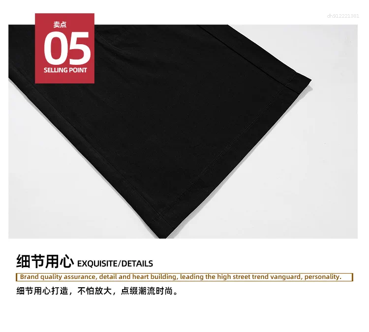 Men's Pants MIJKO Wide Leg Drawstring Black Cargo Unisex Straight Baggy Casual Overalls Streetwear Loose Oversized Trousers Z260315