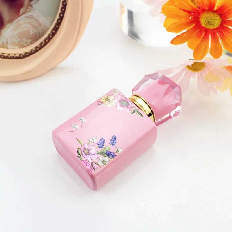 5/10pcs 50ml Square Glass Perfume Bottle Black/Pink/White/Red Spray Bottle Empty Fragrance Packaging Bottle Refillable C251126