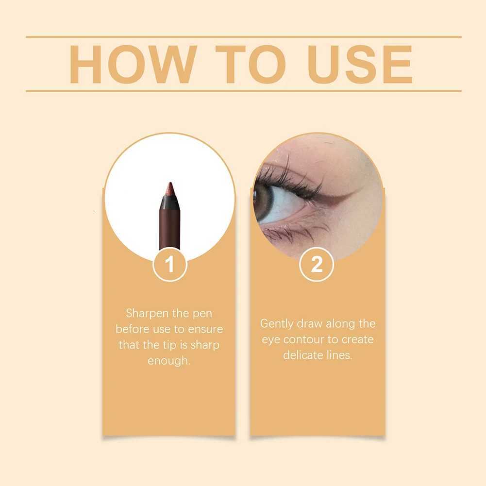 Waterproof Eyeliner Non Fading Silky And Smooth Cosmetics Makeup For Women Girls Eye Makeup Tool For Outdoor Party DatingT251126