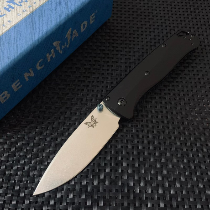 BM 535 Bugout Aluminum Handle Folding Knife D2 Hardness Blade Portable Camping Outdoor Utility Survival Knives EDC