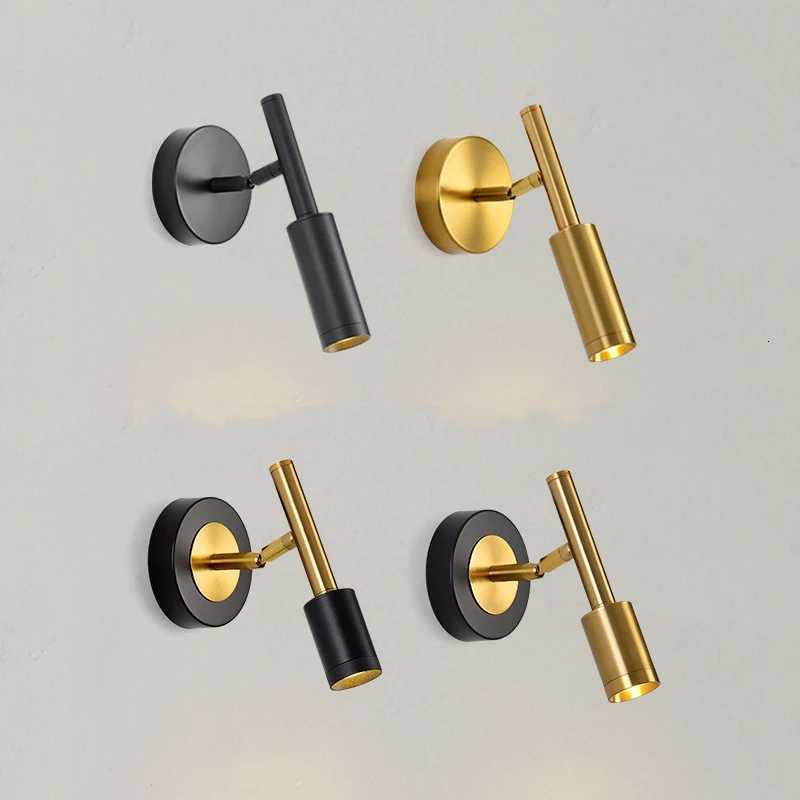 Retro Style Nordic Rotatable Wall Lamps Metal Material LED COB Lightings Sconce Bedroom Decoration Hotel Bedside Reading Lustres M251126