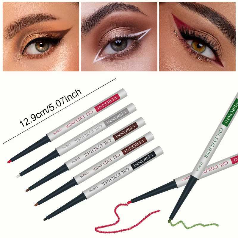 Eyeliner Liquid Long-term Waterproof Non-halo Dyeing Thin Head Non-stick Eyelashes Lying Silkworm Eyeliner PenT251126