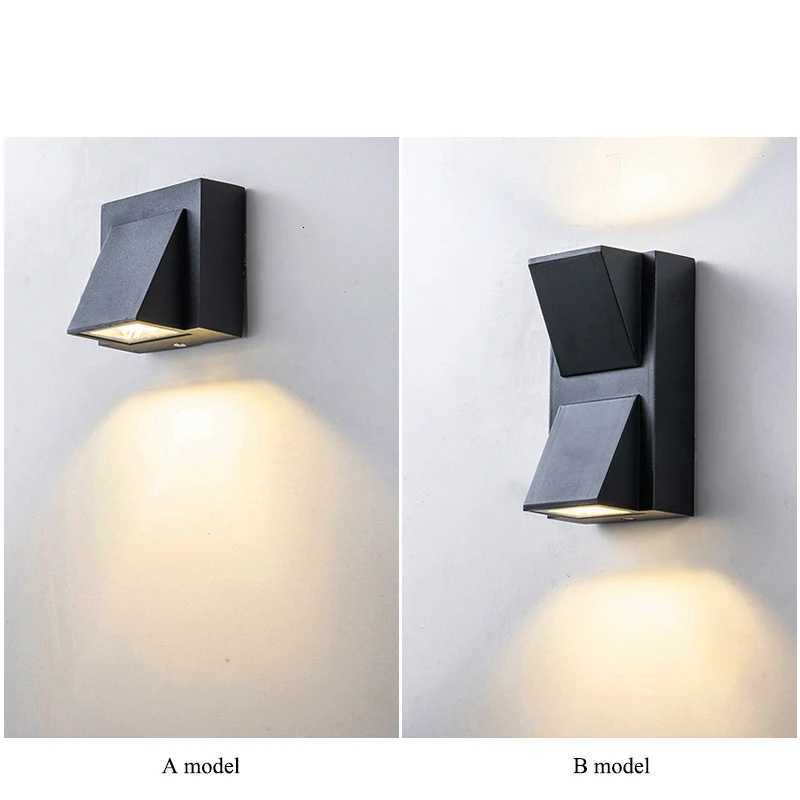 Modern 3W 6W LED Wall Lamps Indoor Wall Lights Bedroom Balcony Garden Porch Bathroom Home Decoration Indoor Lighting AC85-265V M251126