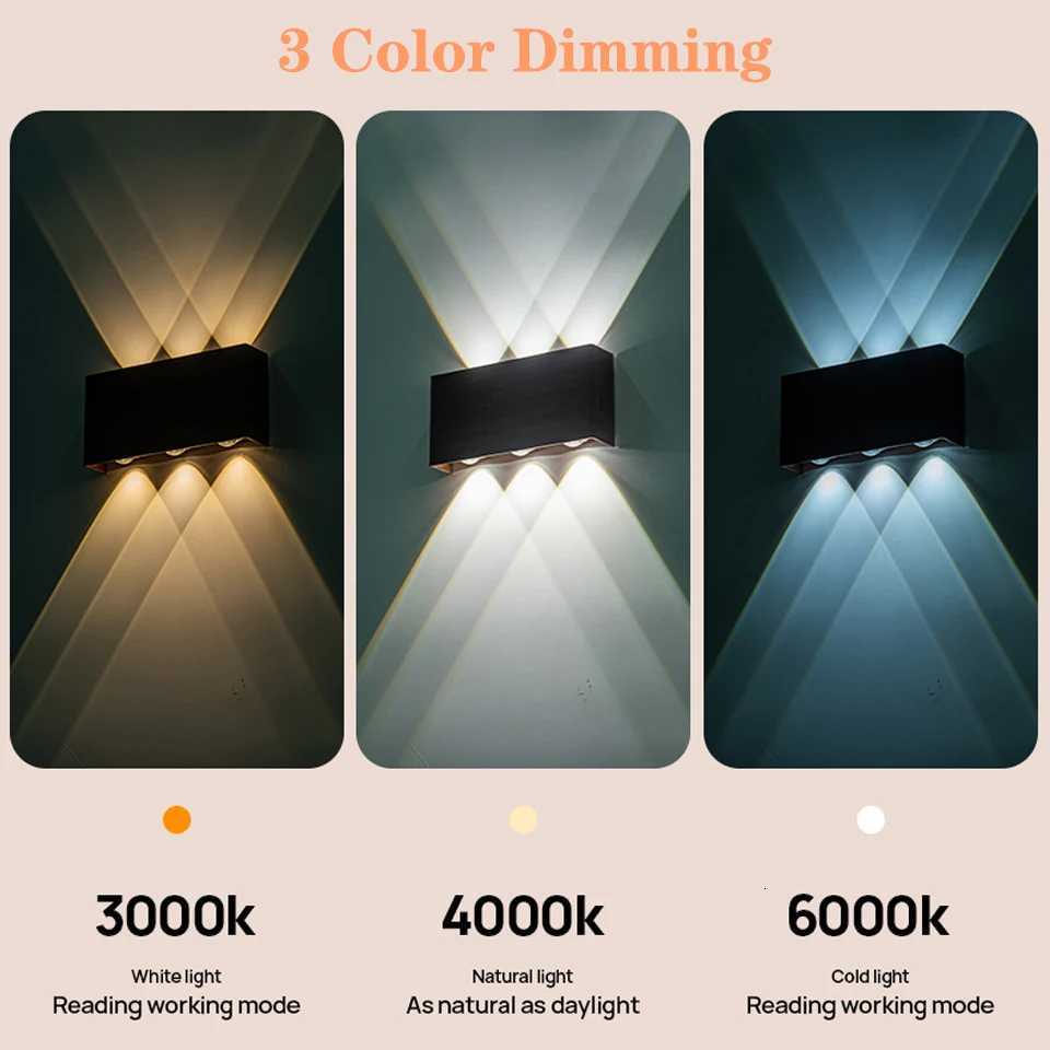 Remote Control Wall Lamp Touch Dimming Wall Lights Type-C Charging Night Light Bedside Stairside Corner Decor 3 Colors 5200mAh M251126