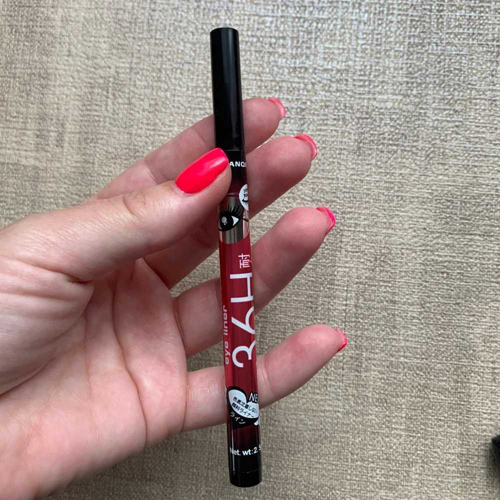 Waterproof Eyeliner Pencil 36H Long-Lasting Precision Black Liquid Eye Liner Pen Makeup Quick-Dry No Blooming Cosmetics ToolT251126