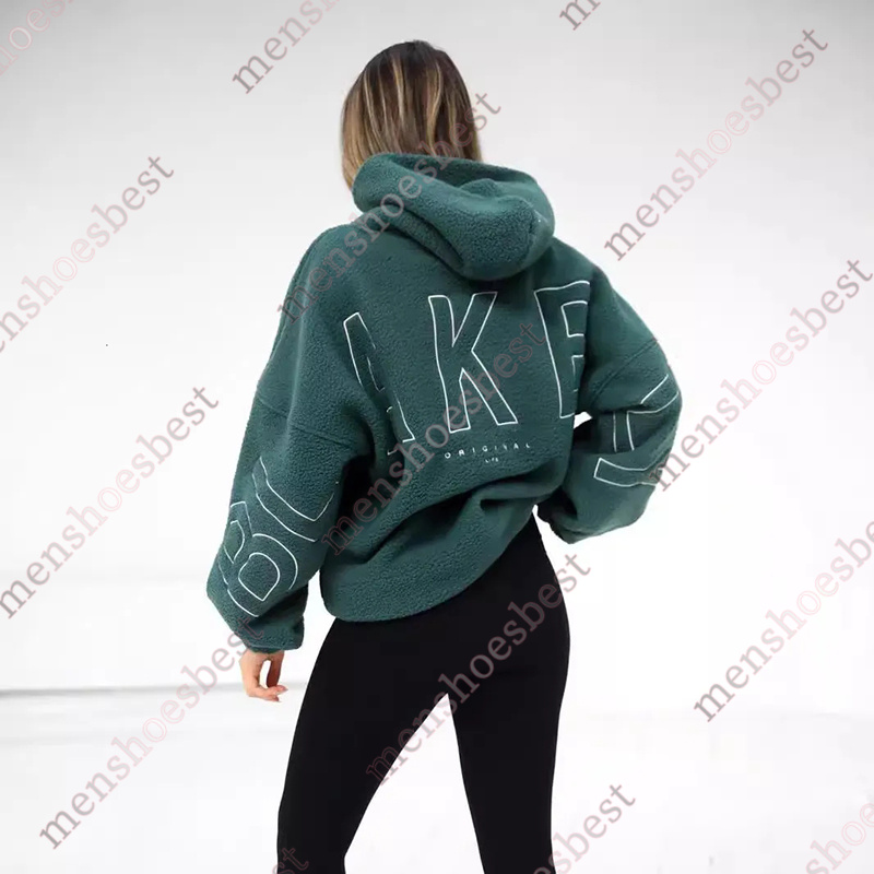 Womens Streetwear Blake Hoodie Lamb Fleece sweatshirt Long-sleeved loose Y2K hooded hip-hop Pullover hoodie Blaklely Free Shipping