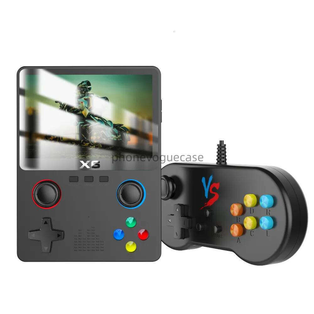 X6 Handheld Game Dual Joysstick PSP Large Screen Game Console GBA Arcade Emulator HD Games