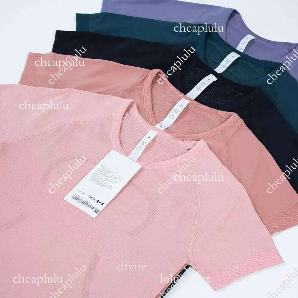 9A Gym Women clothes Yoga Outfit Long Sleeve Solid Color Nude Sports Waist sets T-Shirt Jogging Sportswear Blouse luluity lemonics shirt men sweatshirt