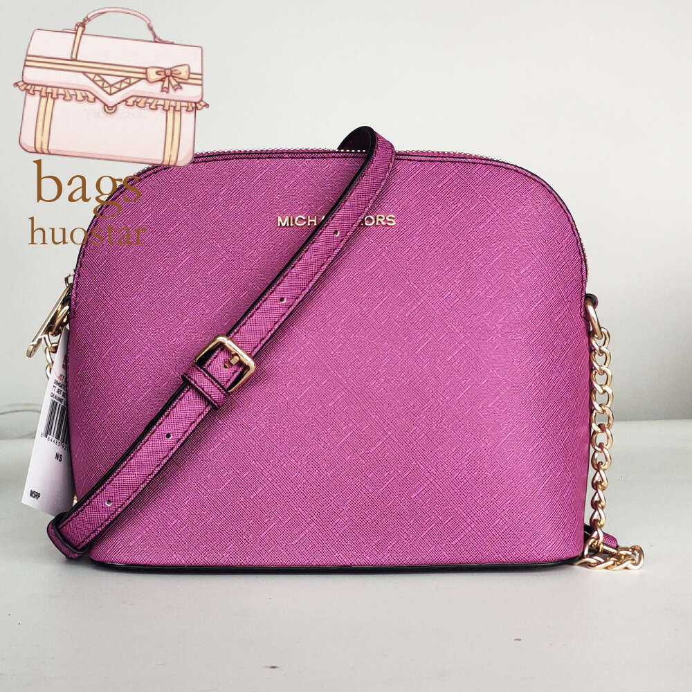 Designer Bag Women Shoulder Bag Luxury Handbag Cross Pattern Leather New Small Shell Single Shoulder Crossbody Chain Bag Women's Handbag