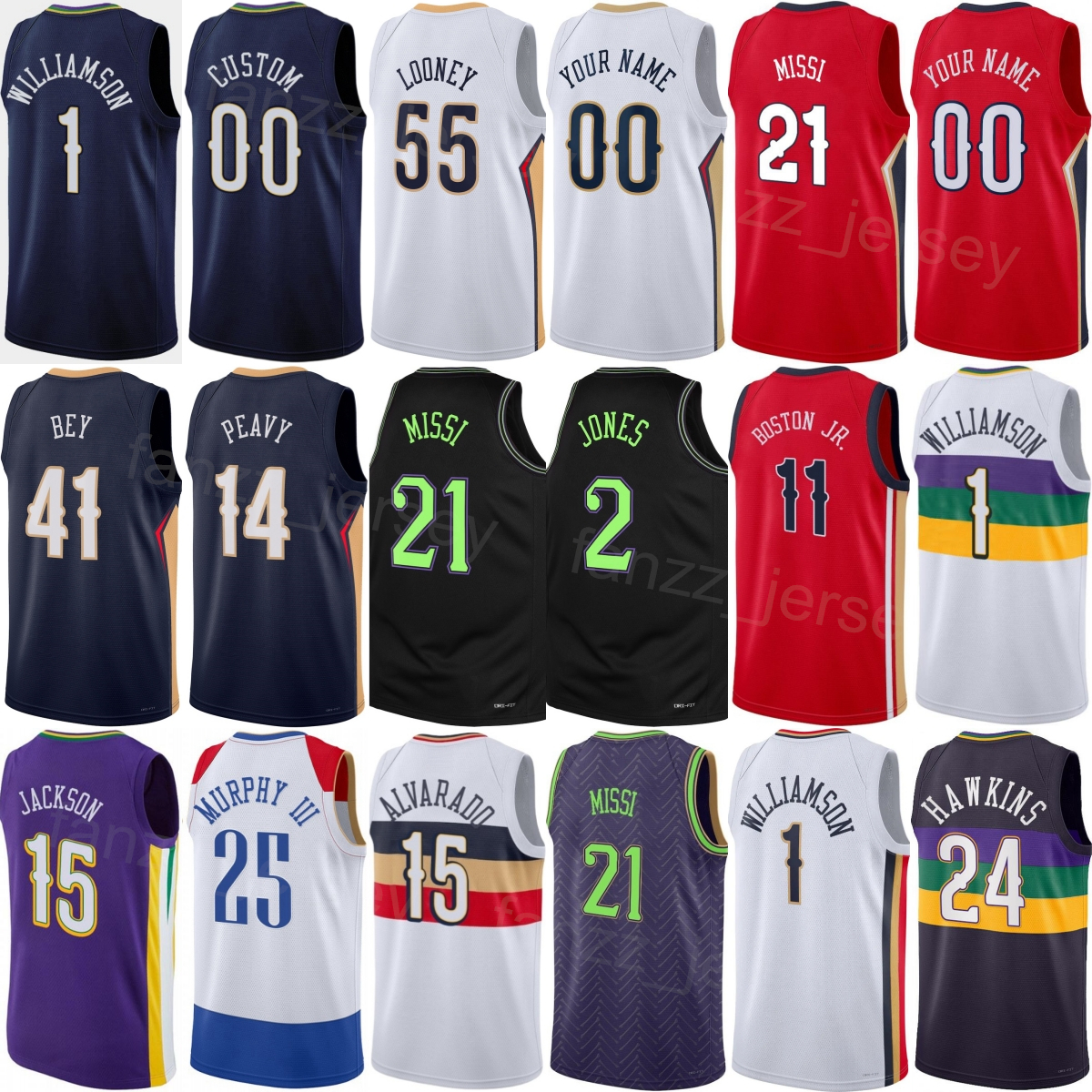 Printed Man 2026 City Hawkins Basketball Jersey 24 Woman Kids Micah Peavy 14 Bryce McGowens 11 Kevon Looney 55 Jose Alvarado 15 Yves Missi 21 Karlo Matkovic 17 Shirt