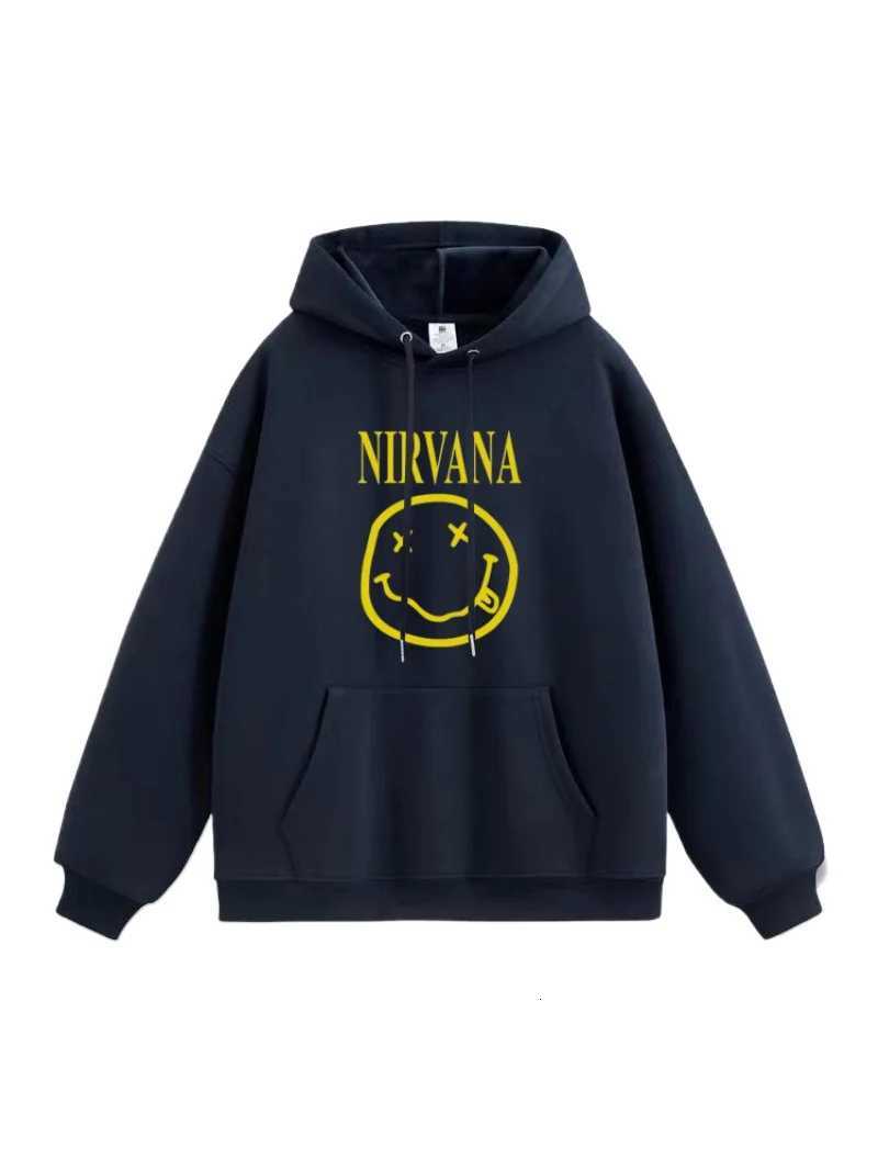Fashion Anime Lonely Rock Nirvana Band NIRVANA Hooded Sweater Y251125