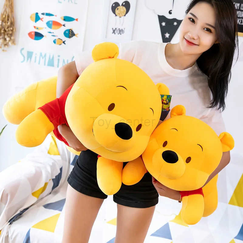 Disney 45cm Cute Winnie The Pooh Plushies Dolls Kawaii Anime Figure Cartoon Plush Toys for Girls Birthday Gift for Kids H2511261