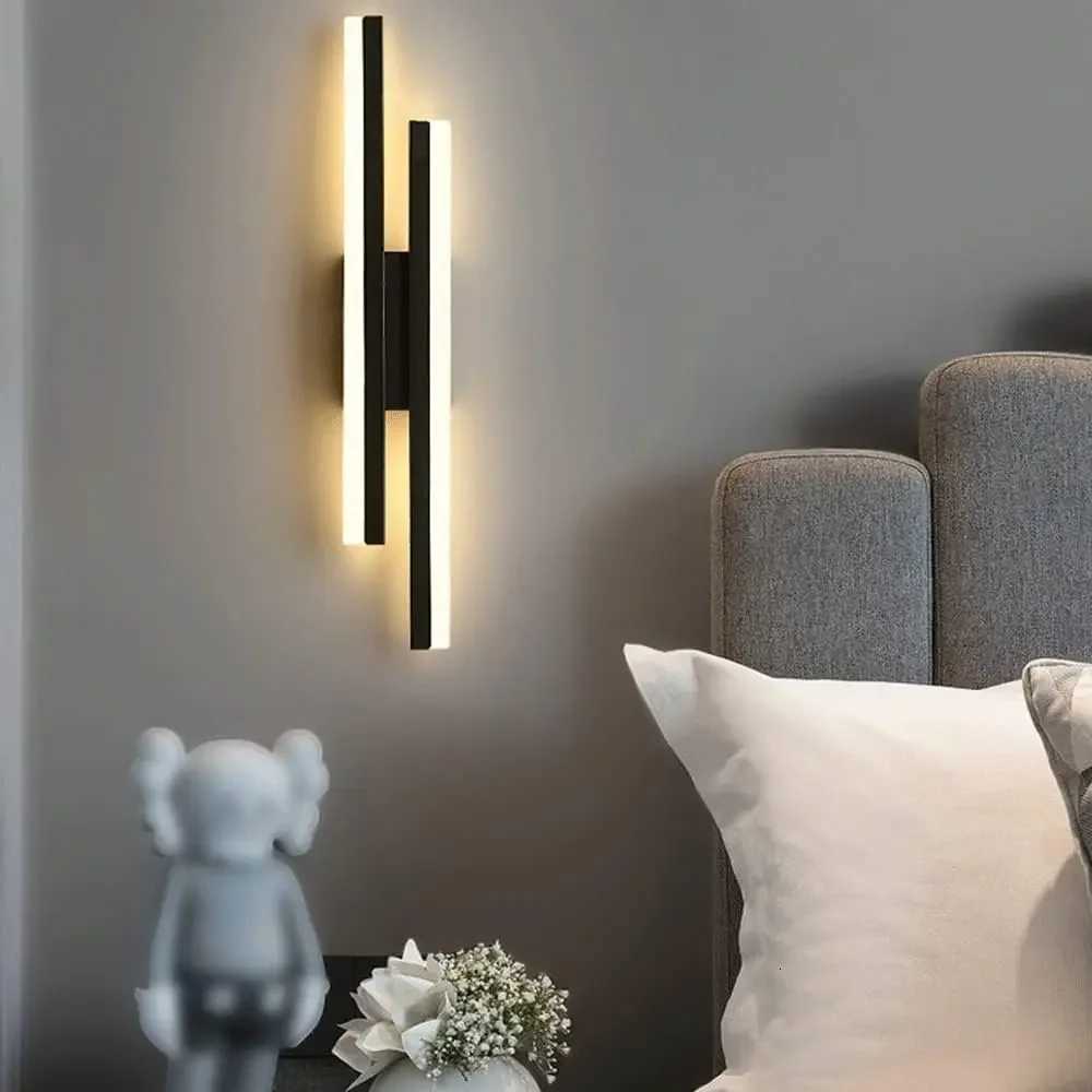 Indoor LED Wall Light Modern Minimalist Wall Lamp Iron Acrylic Bedroom Living Room Corridor Staircase Sconces Scandinavia Style M251126