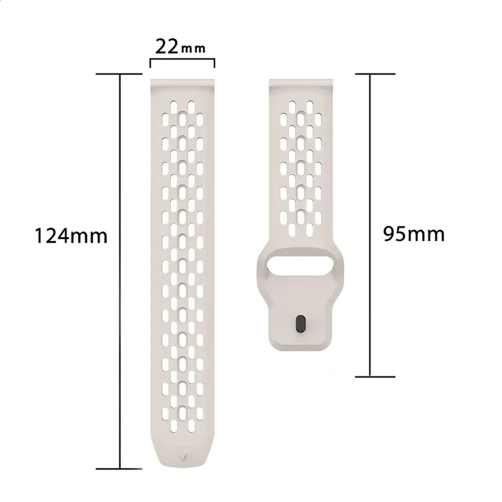 22mm Breathable Sport Strap For CMF Watch Pro 2 Soft Silicone Bracelet For CMF by Nothing Watch Pro 2 Smart Watch Band Correa 250425