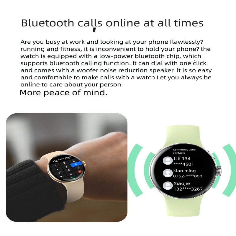 Google Pixel color screen smart watch for women | AI sleep quality analysis, menstrual period reminder, Bluetooth call and exercise mode free shipping