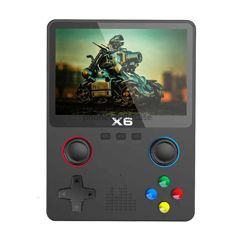 X6 Handheld Game Dual Joysstick PSP Large Screen Game Console GBA Arcade Emulator HD Games