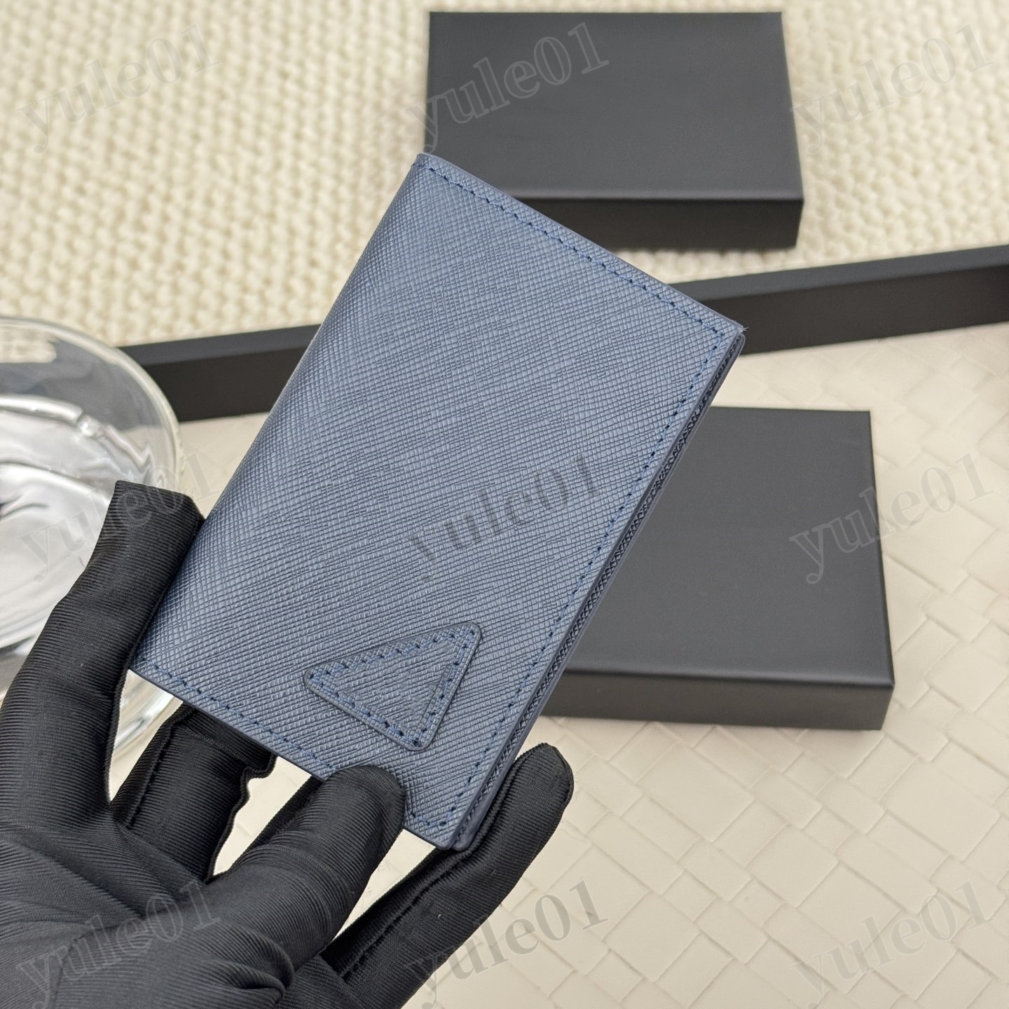 Designer Business Card Holder Men Folding High Quality Leather Credit Card Storage Business Mens Luxury Cardholder AAA Men Card Holder